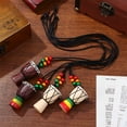 thumbnail image 2 of Shisuyan 4 Pcs Necklace Charms Djembe Drum Pendants Multi Keychain Making For Artisans, 2 of 8