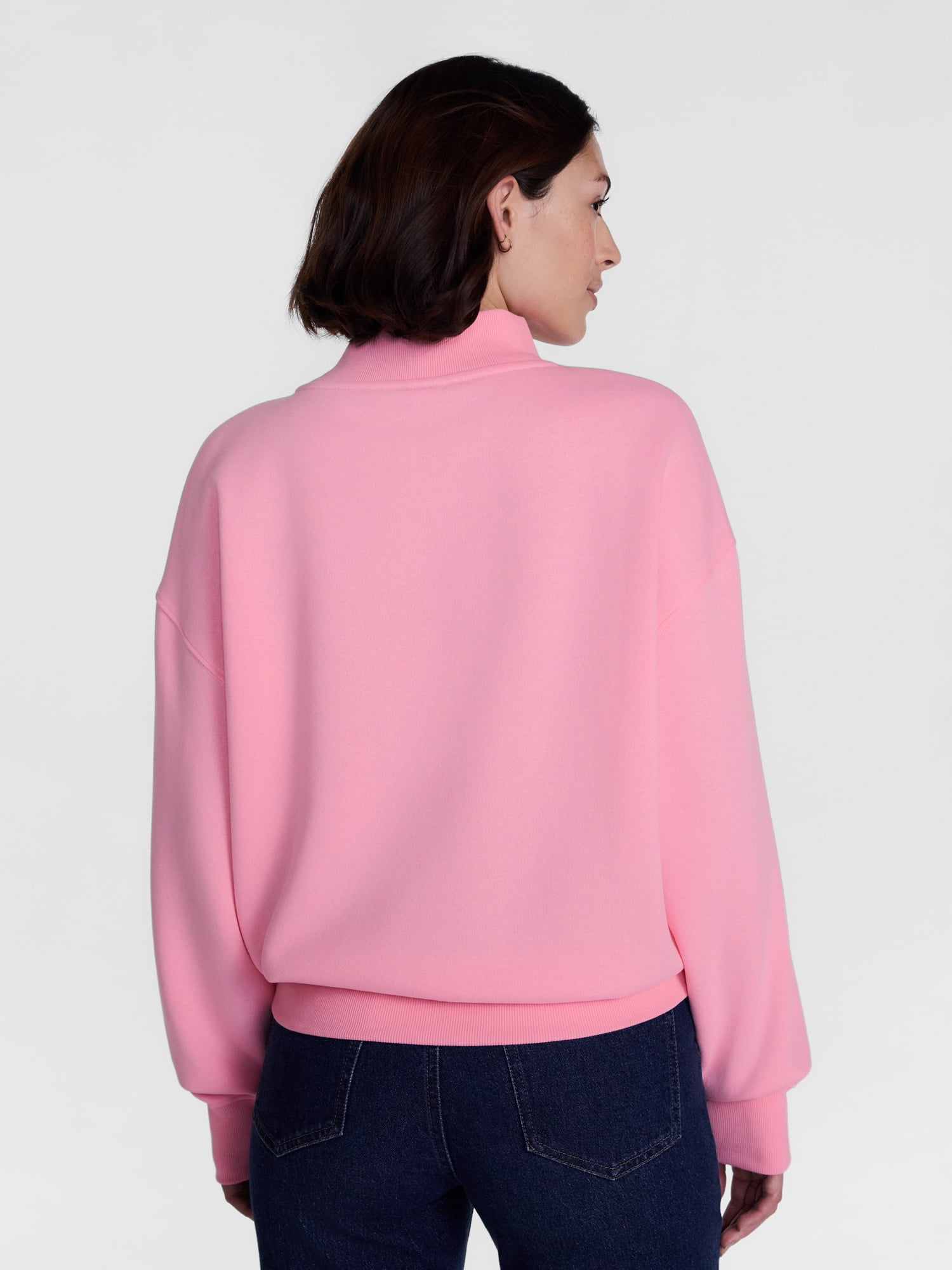 Strawberry Shortcake Women's Christmas Graphic Mock Neck Sweatshirt, Sizes XXS-XXL