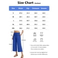 thumbnail image 5 of Airmenty Women Pants Wide Leg Pants Loose Casual Trousers Business Work Casual Pants with Pockets, 5 of 7