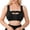 Black, variant on Women's Post Bra Front Closure Adjustable Compression Band Supportive Recovery Innerwear for Enhanced Pressure and Shaping for Postpartum Black XXXL