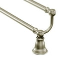 thumbnail image 2 of Moen YB5422BN Kingsley 24 inch Double Towel Bar, Brushed Nickel, 2 of 2