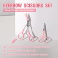 thumbnail image 2 of Kit de pinzas para cejas NXPPYY 17 en 1 para mujer con tijeras, 2 of 7