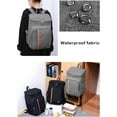 thumbnail image 3 of Sonducket térmica WEYOUNG de 18L, impermeable para exteriores, bolsa enfriadora para barbacoa, bolsa escolar de tela Oxford, Kits de desorden para acampar Azul oscuro, 3 of 6