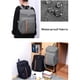 thumbnail image 4 of Yuarrent WEYOUNG 18L mochila térmica impermeable al aire libre aislado mochila Picnic barbacoa almuerzo nevera bolsa bolsa de tela Oxford Kits de desorden para acampar Azul oscuro, 4 of 6