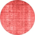 thumbnail image 1 of Ahgly Company Indoor Round Persian Red Traditional Area Rugs, 3' Round, 1 of 4