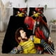 thumbnail image 3 of Juego de edredón doble de Deadpool y Wolverine para niñas y niños Juego de sábanas de tres piezas de Deadpool y Wolverine para hombres 173*218CM, 3 of 6