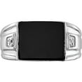 thumbnail image 5 of 10K White Gold Aa Diamond Men's Ringsize 10 (Width 4 To 11) - Jbsp, 5 of 5