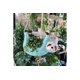 thumbnail image 2 of Perezoso Jardinería Regalos Macetero Colgante para Plantas de Interior y Exterior 22X14ccm Azul, 2 of 4