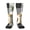 2 Black-2, variant on California America Flags Knee High Socks for Women Long Leg Warmers Socks