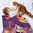 thumbnail image 2 of Pizza Tower anti-pilling, suave, ligera, esponjosa y acogedora de lujo para hogar y cocina – Perfecta para niños y adultos,100X130cm, 2 of 6