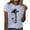 Gray-Shirts, variant on Womens Summer Giraffe Print T-Shirt Funny Crewneck Cute Animal Graphic Tees Casual Short Sleeve Tops Plus Size