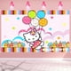 thumbnail image 4 of Fondo de gato rosa de dibujos animados, Decoración de cumpleaños personalizada, Fondo de fiesta de Hello, suministros de fiesta de cumpleaños para niños, Baby Shower, 4 of 4