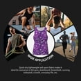 thumbnail image 7 of Picia Purple Snowflakes Printed Men’s Performance Tank, Men's Workout Tank Top Moisture-Wicking Tank Top Muscle tee, Breathable Workout Shirt-XX-Large, 7 of 7