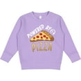 thumbnail image 2 of Inktastic Powered by Pizza Toddler Sweatshirt, 2 of 4