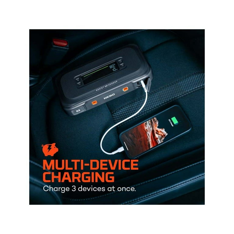 Nebo Assist Air 2000Xp Jump Starter With Air Compressor - Walmart.com