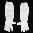 thumbnail image 4 of Profesional Piel de cabra de lona guantes de abeja anti-Sting transpirable apicultura equipo de protecciónXXXL, 4 of 8