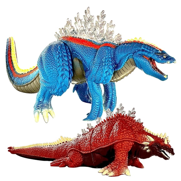 Figuras de acción TWCare Godzilla Terrestris y Amphibia 33 cm