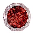 thumbnail image 1 of 1Mm Mini Loving Heart Shape Glitter Powder Nail Charm Gold & Sier Powder M8, 1 of 8