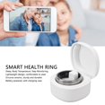 thumbnail image 4 of Smart Health Ring, Stainless Steel Fitness Finger Ring for Women & Men for Sleep Monitoring, Body Temperature, and Steps, Battery Powered Ring Health Tracker with Charging Case, 4 of 7