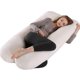 thumbnail image 2 of U Shape Maternity Pillows 130x70cm Pregnancy Body Pillow Soft Coral Fleece Pregnant Women Side Sleepers Bedding Relaxing Pillows, 2 of 5