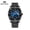 Black and Blue, variant on Fashionable high-end men's watch, stylish and sophisticated men's quartz watch, waterproof dual calendar watch, men's log watch