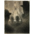 thumbnail image 3 of Georges Seurat 15x18 Black Modern Framed Museum Art Print Titled - Cafe-Concert (1887-1888), 3 of 5