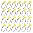 thumbnail image 1 of Unique Bargains Collier de Tuyau à Engrenage Ver, 24 Pcs Collier de Tuyau en Acier Inoxydable Réglable de Type Clé 1 1/4 Pieds-1 3/4 Pieds pour Fixer le Tuyau, 1 of 5