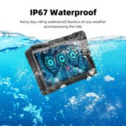 5 Inch Motorcycle Navigation Carplay Multimedia Portable Player Touch Screen Display Wireless Android Auto