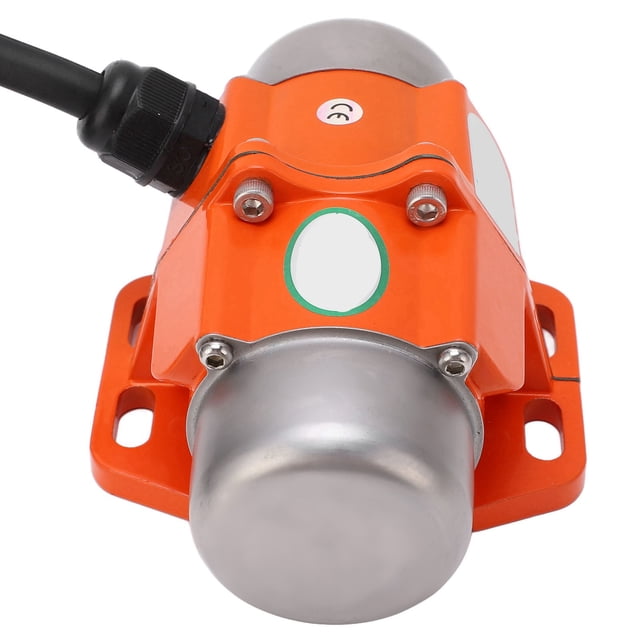 Vibrating Motor, IP66 Protection Copper Coil Maximum 3600RPM High Efficiency Single Phase Vibration Motor Adjustable Eccentric Block for Machinery Equipments 90W
