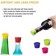 thumbnail image 2 of Pack Of 30 Wine Bottle Caps Silicone Wine Bottle Stopper Reusable Bottle Stopper N, 2 of 4