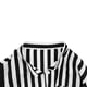 thumbnail image 4 of Camisa de Manga Larga Casual de Flanela con Rayas, Blusa de Bolsillo Delantera de Cuello Girado para el Uso Diario, Camisas de Malla de Manga Larga de Mujeres Embarazadas, 4 of 9