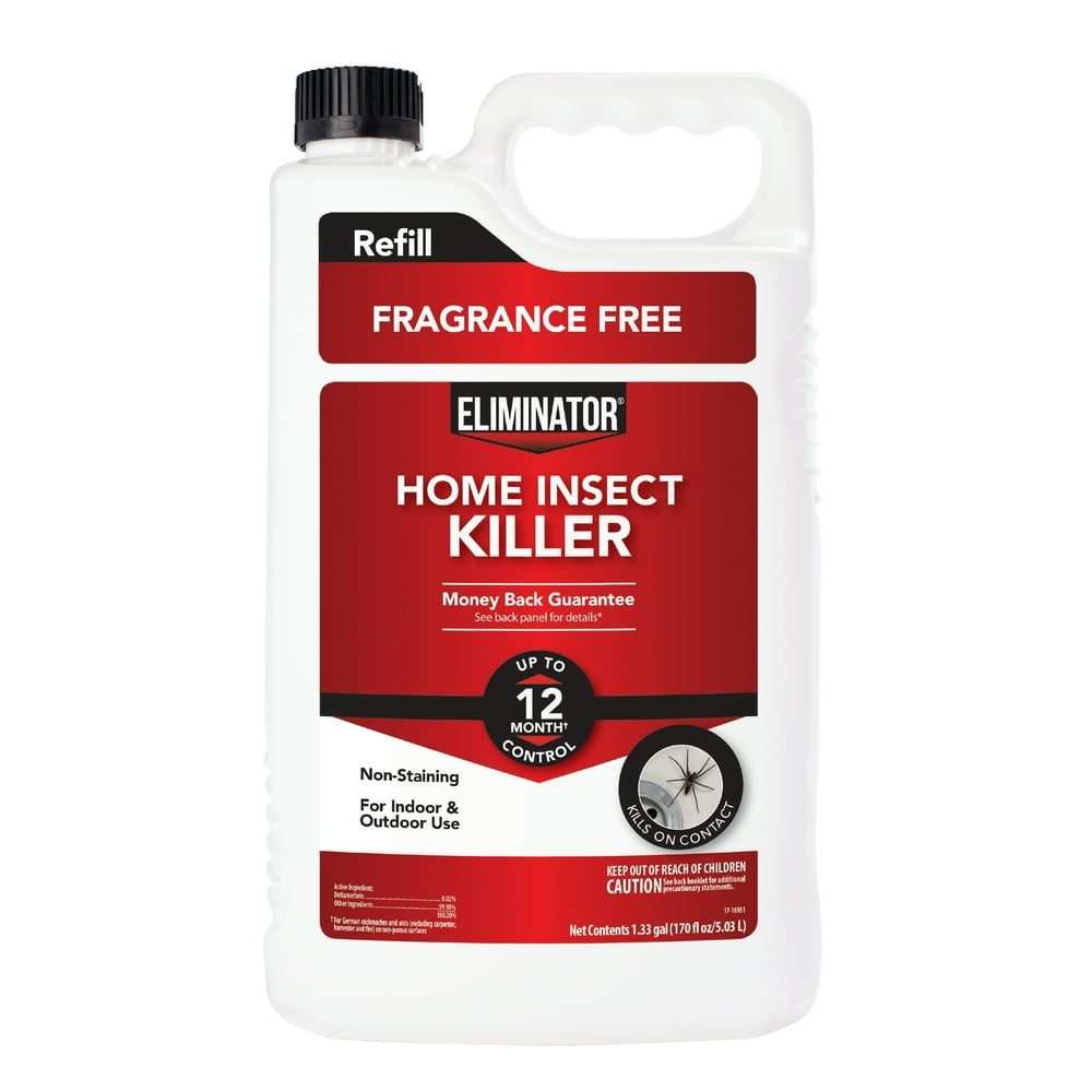 Eliminator Home Insect Killer2 Liquid Insecticide, 1.33 Gallon Refill