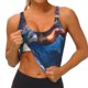 thumbnail image 3 of Balery Night Sky Turtle Sujetadores deportivos con espalda cruzada para mujer, acolchados, sin costuras, de alto impacto, ideales para yoga, gimnasio, entrenamiento y fitness.-Medium, 3 of 8