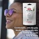 thumbnail image 3 of Set de almohadillas nasales para gafas Setex Gecko Grip Nano 0,6 mm transparentes, 3 of 9