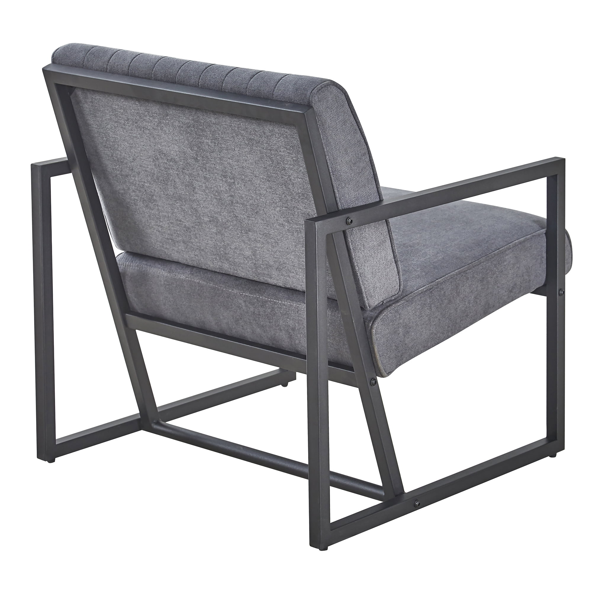 Kadyn Arm Chair, Single Sofa Chairs for Bedroom, Fabric Armchair for Living Room, Grey