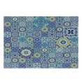 thumbnail image 3 of Blue Cutting Board, Rich Pattern of Moroccan Tiles Patchwork Style Pattern Oriental, Decorative Tempered Glass Cutting and Serving Board, Small Size, Multicolor, by Ambesonne, 3 of 5