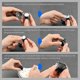 thumbnail image 5 of Headlamp Croc Small Lamp Funny Shoe Accessories Running And Camping Usb Blue Rechargeable, 5 of 5