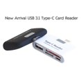 thumbnail image 3 of Multifunctional 4 In 1 Type C TF/SD Card Reader Universal USB 3.1 With Micro USB Charge Port TF Micro SD Adapter, 3 of 4