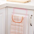 thumbnail image 6 of ZOURIH Over the Door towel Rack, Kitchen towel Holder Over Cabinet Door towel Bar Plastic for Cupboard for Kitchen Dish towel Holder Hanger,Pink, 6 of 6