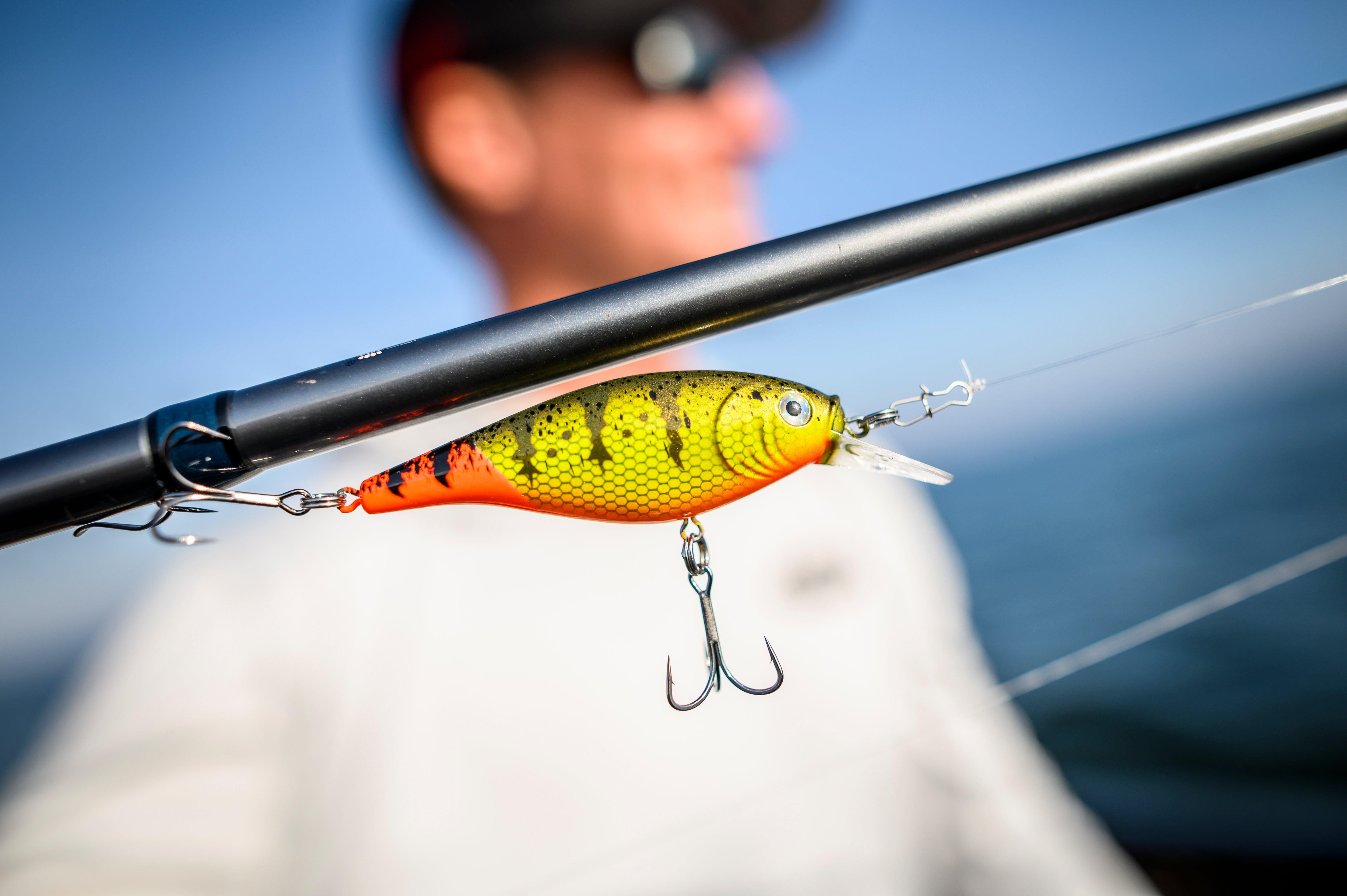 Berkley Flicker Shad Shallow 5CM Yellow Perch