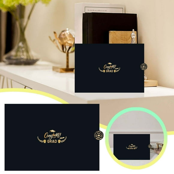 BKER 2025 Livre d'Or de Remise des Diplômes – Livre de Signature Élégant pour Fêtes de Remise des Diplômes au Secondaire et au Collège Souvenir Mémorable pour Étudiants, Enseignants et Famille pour Laisser des Messages Sincères
