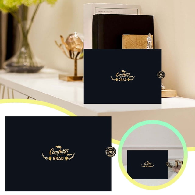 BKER 2025 Graduation Guest Book – Elegant Signing Book For High School & College Graduation Parties Memorable Keepsake For Students Teachers & Family To Leave Heartfelt Messages