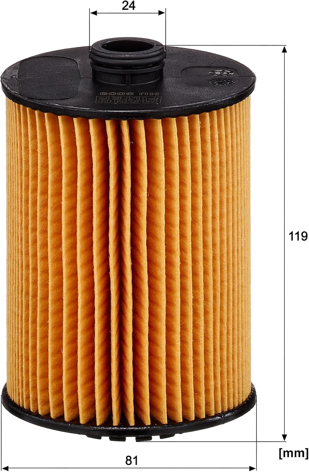 MANN-FILTER HU 8009 Z - Motor Oil Filter