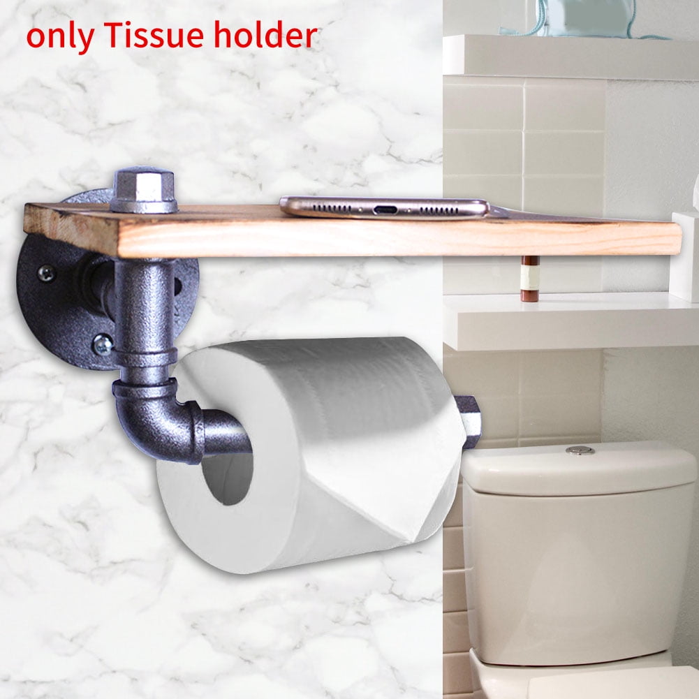 Liseng Wrought Iron Tissue Holder Suitable for Dining Table Kitchen Toilet Roll Holder Vertical Tissue Storage Rack Rose gold