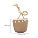 thumbnail image 2 of Bolsa de paja para niños, bolso de playa (caqui), 1 unidad Sincero Electrónica, 2 of 2