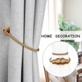 thumbnail image 5 of Magnetic Curtain Tiebacks 6Pack Outdoor Curtain Tie Backs Rope Decorative Magnetic Curtain Holders for Drapes Window Treatment Holdbacks, Khaki, 5 of 6