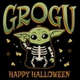 thumbnail image 2 of Boys Star Wars: The Mandalorian The Child Skeleton Costume T Shirt, 2 of 5