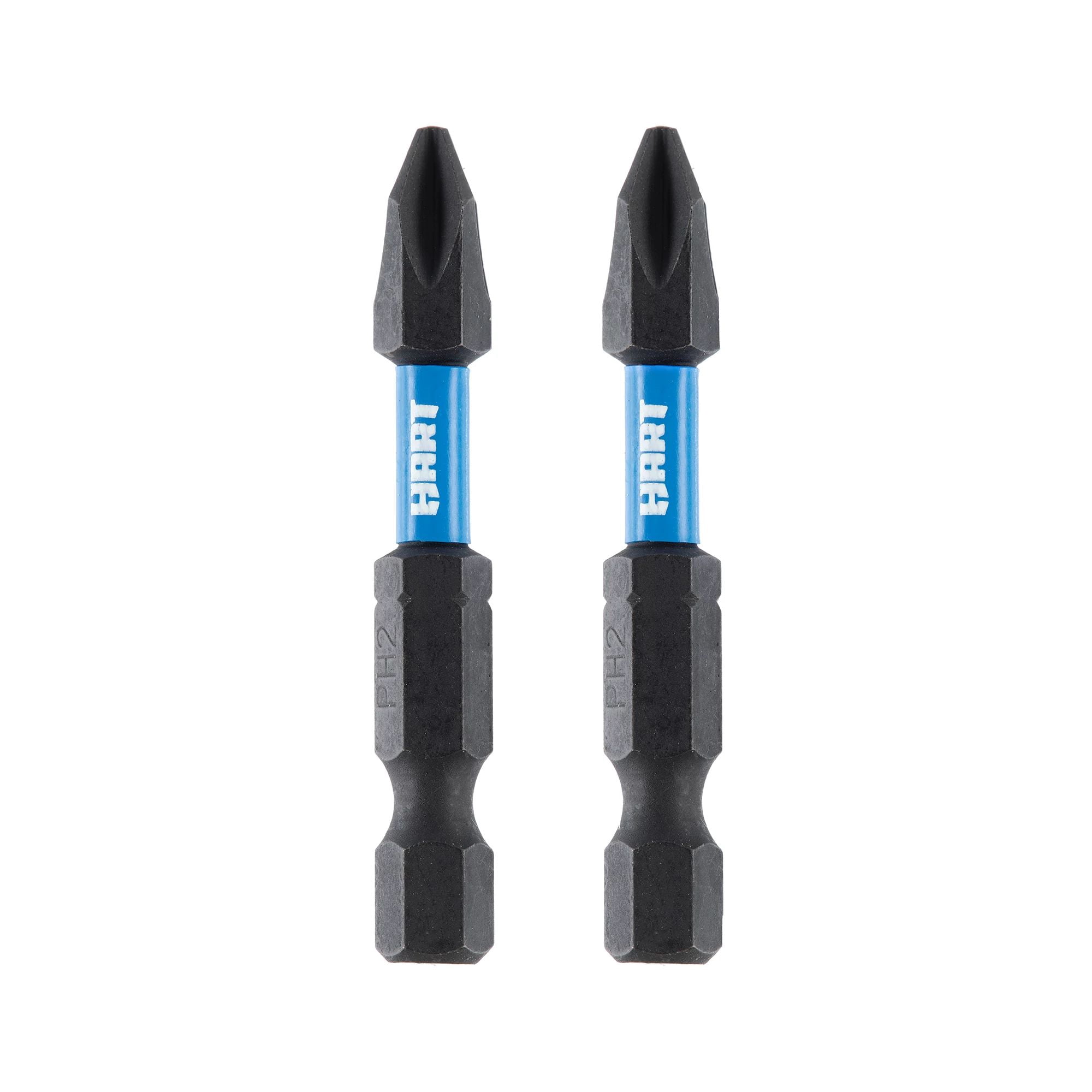 (2 pack) HART 2-Piece 2-inch Impact Drive Bit Set (PH2)