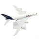 thumbnail image 5 of Modelo original de avión Airbus A380, modelo de avión fundido a presión, modelo de metal 1:400, juguete de avión, regalo de colección, 5 of 8