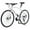 White#1, variant on Ambifirner 700C Road Bike for Adult Shimano 21 Speed Road Bike Hybrid Road Bicycle Carbon Steel Frame/Dual-Disc Brakes